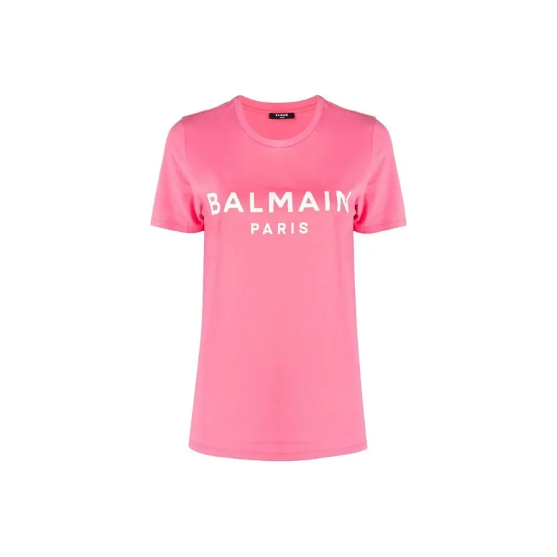 BALMAIN T-Shirts Women's Pink-0