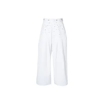 Shinyakozuka X Dickies SHINYAKOZUKA Co-branded Edition Casual Pants Unisex White