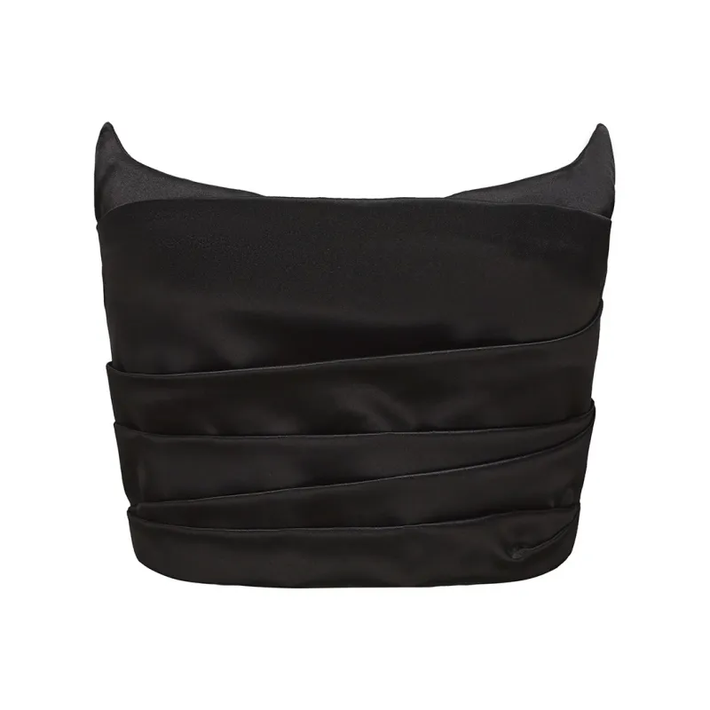 NANA JACQUELINE Crop Tops Women's Black-0