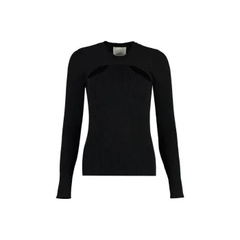 ISABEL MARANT Cut-Out Detailed Knitted Jumper
