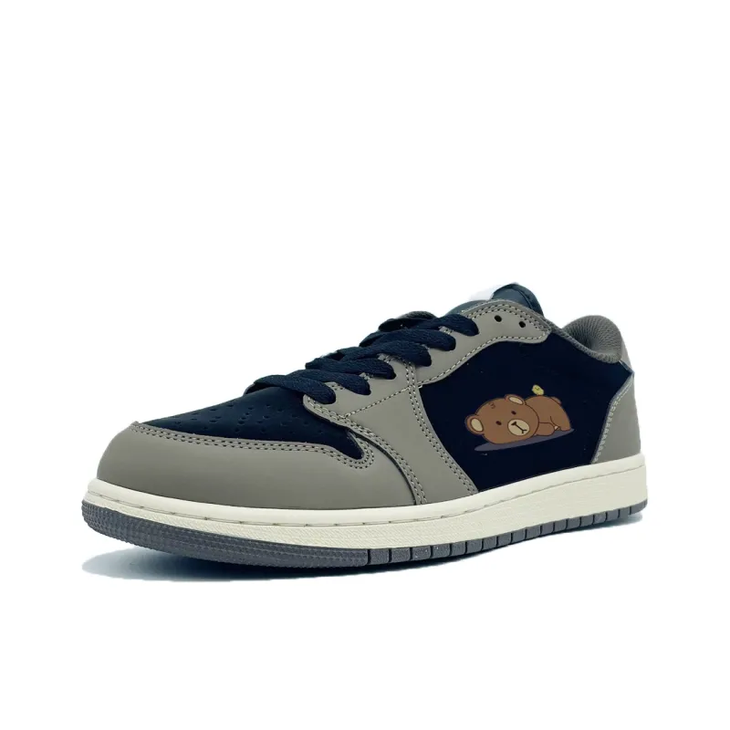 PAIN OR PLEASURE Skateboard Shoes Unisex Black Gray-2