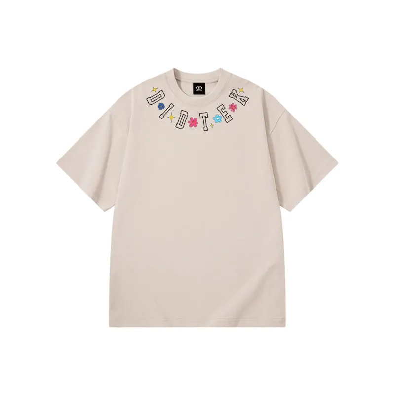 DIDTEK Drop Shoulder Sleeve Short Sleeved T Shirts Unisex-6