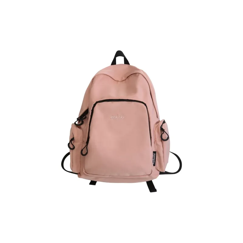 BRABOSTON Nylon Backpack Unisex Ivory/Black/Green/Pink-17