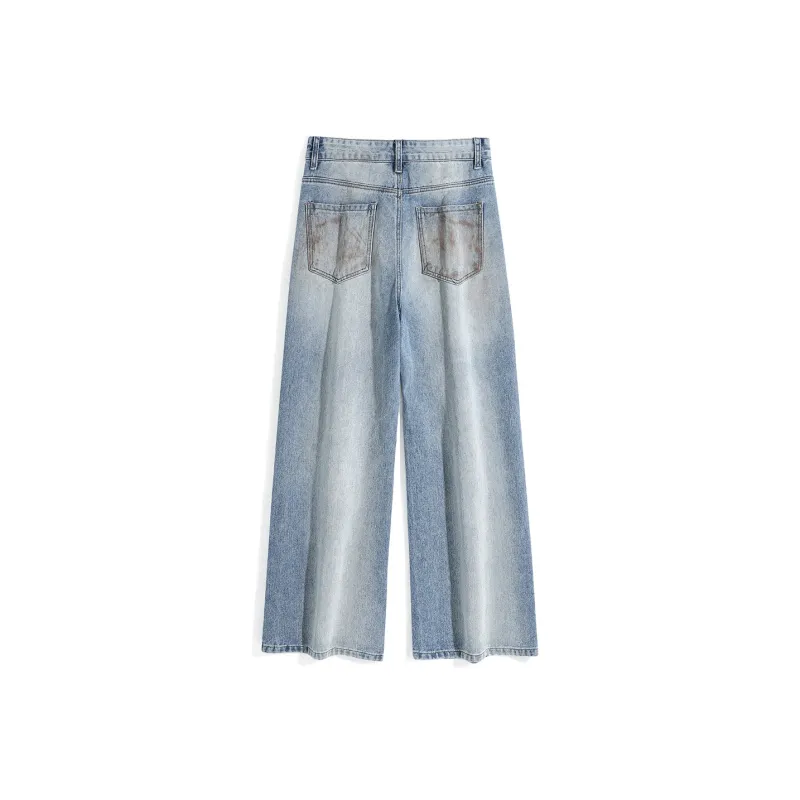 Zomuros Jeans Unisex Vintage Blue-1