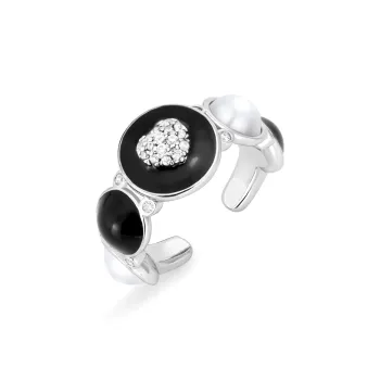 GEMOLA Synthetic Cubic Zirconia Rings Women's
