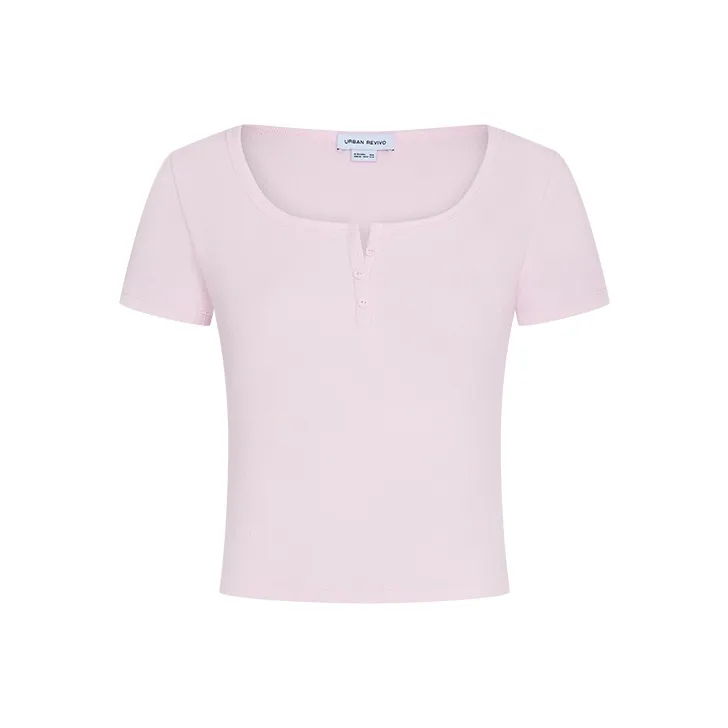 URBAN REVIVO T Shirts Women's-4