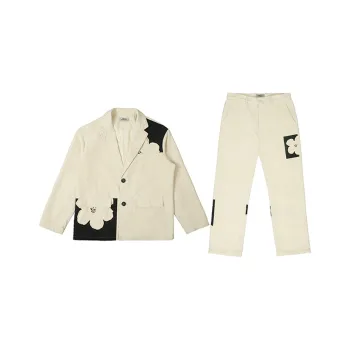 EMPTY REFERENCE Business Suits Unisex Apricot