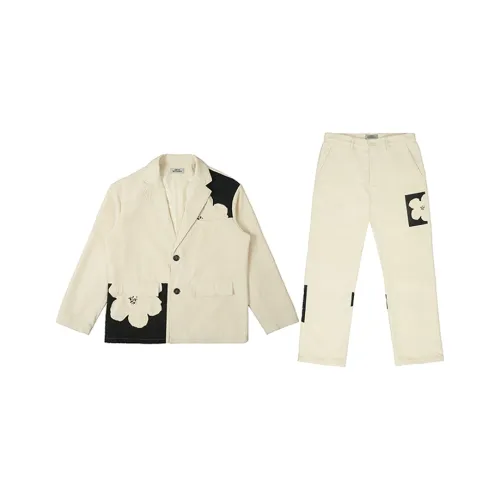 EMPTY REFERENCE Business Suits Unisex Apricot