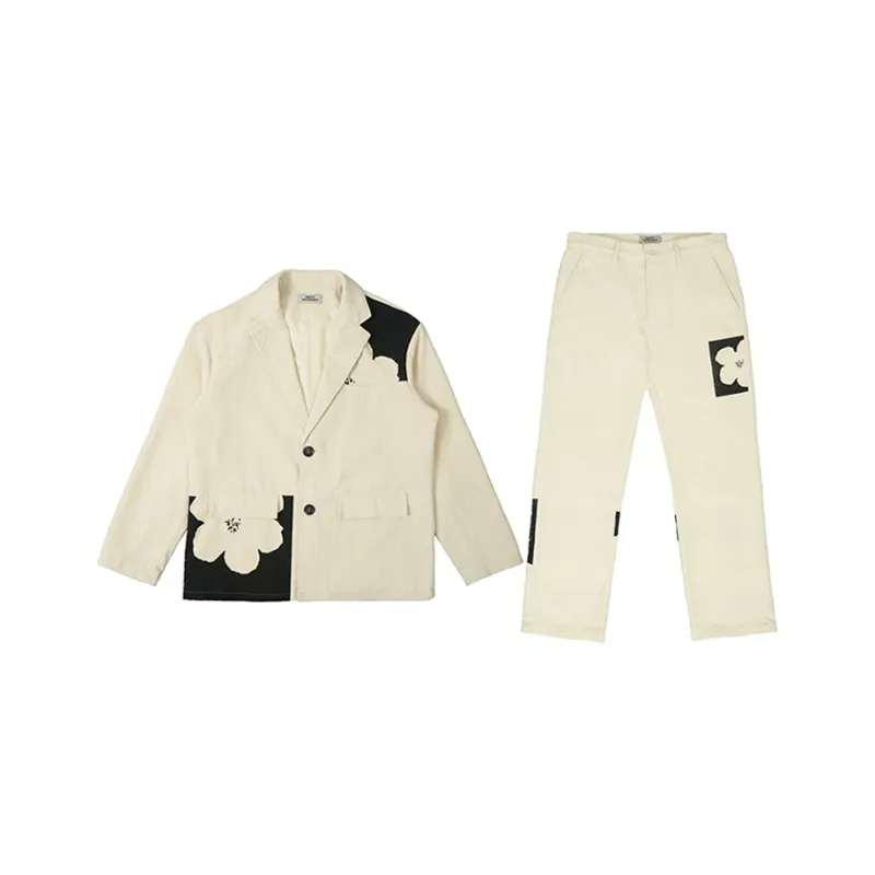 EMPTY REFERENCE Business Suits Unisex Apricot-0
