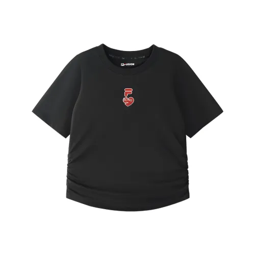 FILA FUSION Regular T Shirt Women's Black