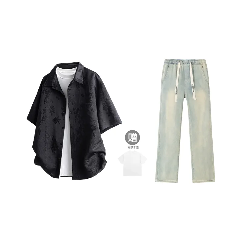 DANGERTIGER Shirt Matching Sets Unisex-17