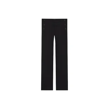 COURREGES Flared Wool Trousers