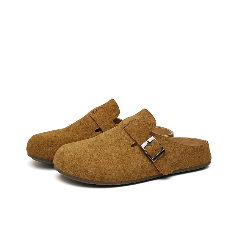 AAA SINCE 1955 Rubber Sole Abrasion Resistant Slip Resistant Closed Toe Slippers Women's-16