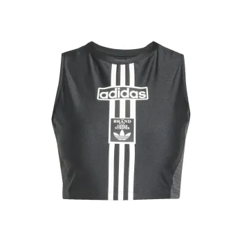 Adidas Originals 3 Stripes SS25 Tank Top Women's Black