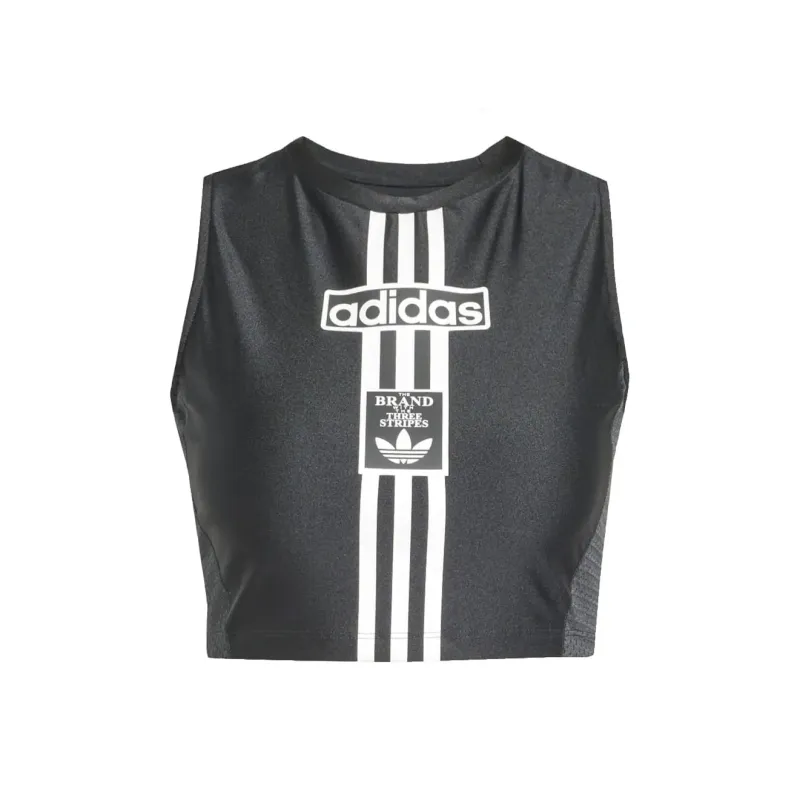 Adidas Originals 3 Stripes SS25 Tank Top Women's Black-0
