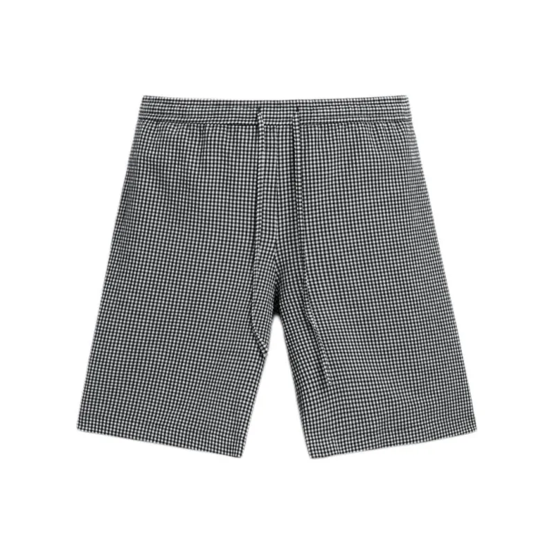 ZARA Casual Shorts Men's Black/White-0