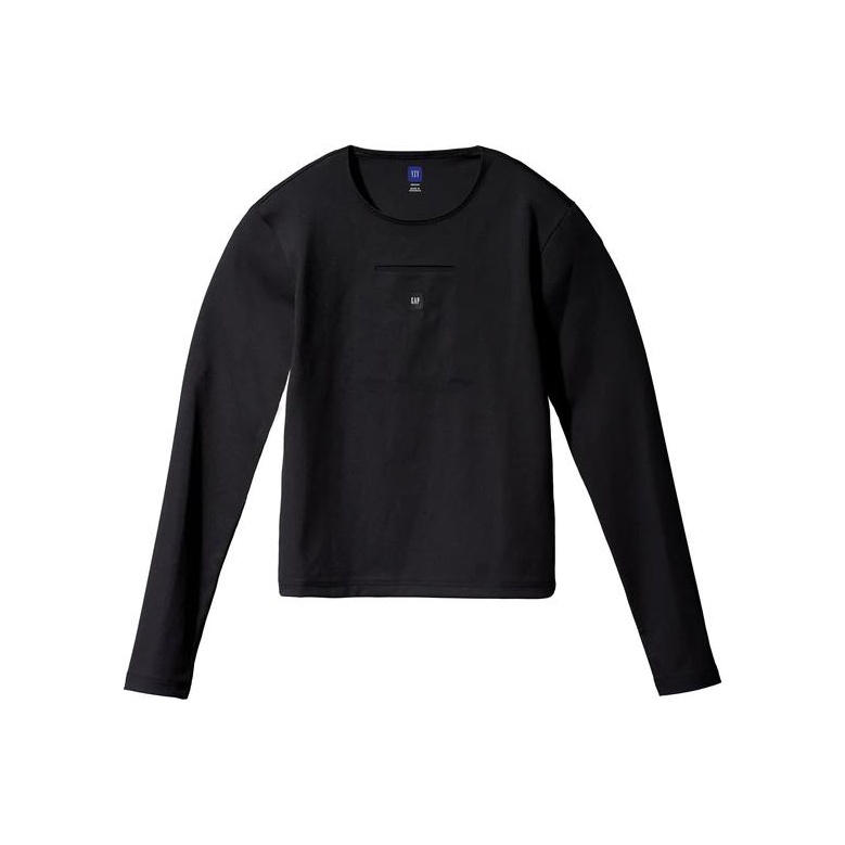 YEEZY Gap Women'ss Longsleeve Second Skin Black XL - POIZON