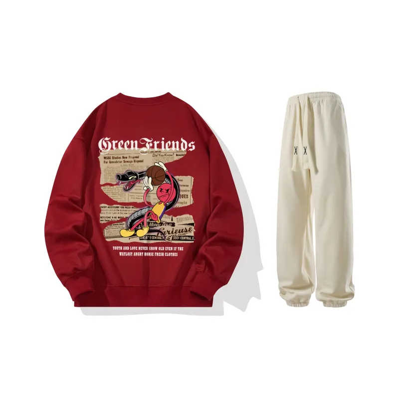 GF x WULIAOYUAN Sweatshirt Set Unisex-60