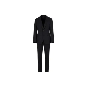 GIORGIO ARMANI Business Suits Men's Black