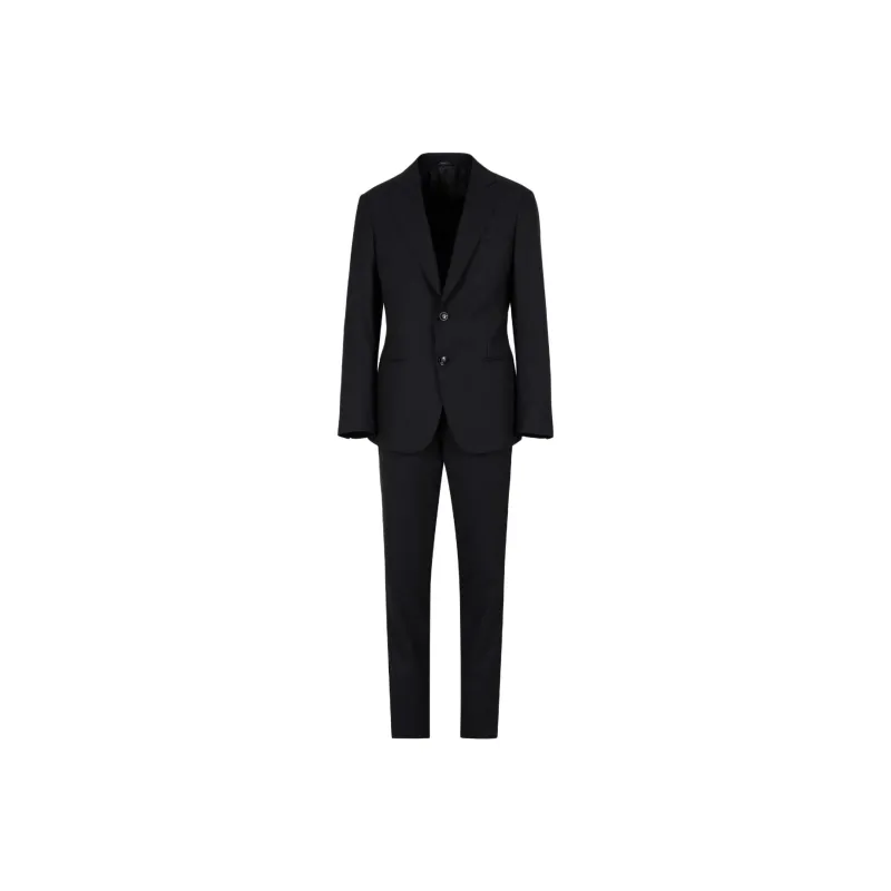 GIORGIO ARMANI Business Suits Men's Black-0