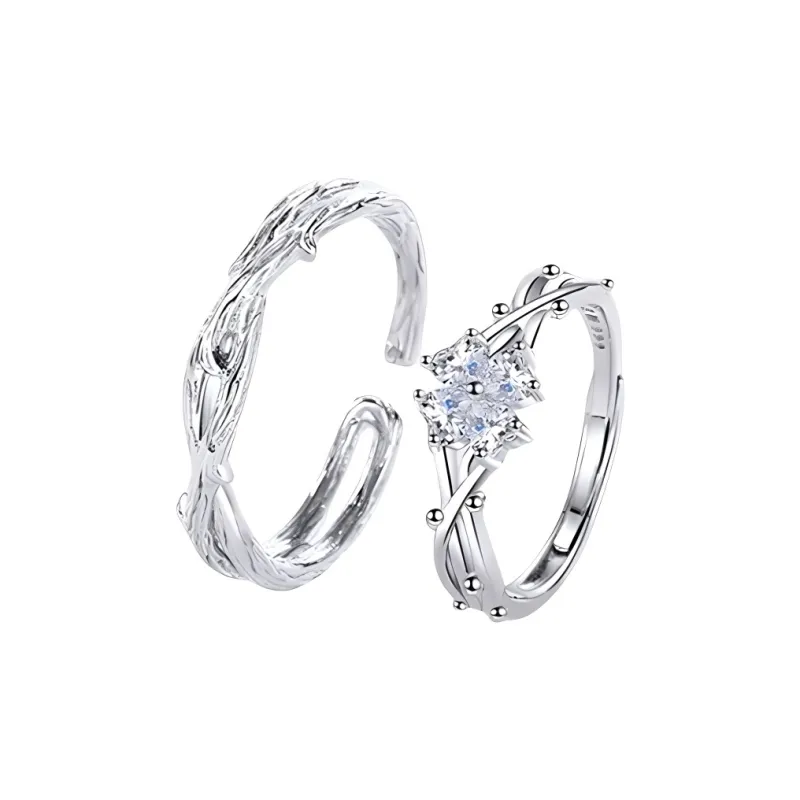 DAWO S999 Fine Silver Rings Unisex-0