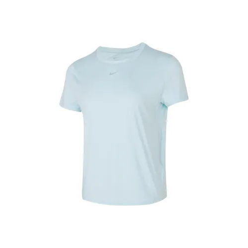Nike Women'ss Quick-Dry Breathable Crewneck T-Shirt Blue