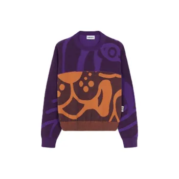 KENZO Sweater Women's Eggplant Purple