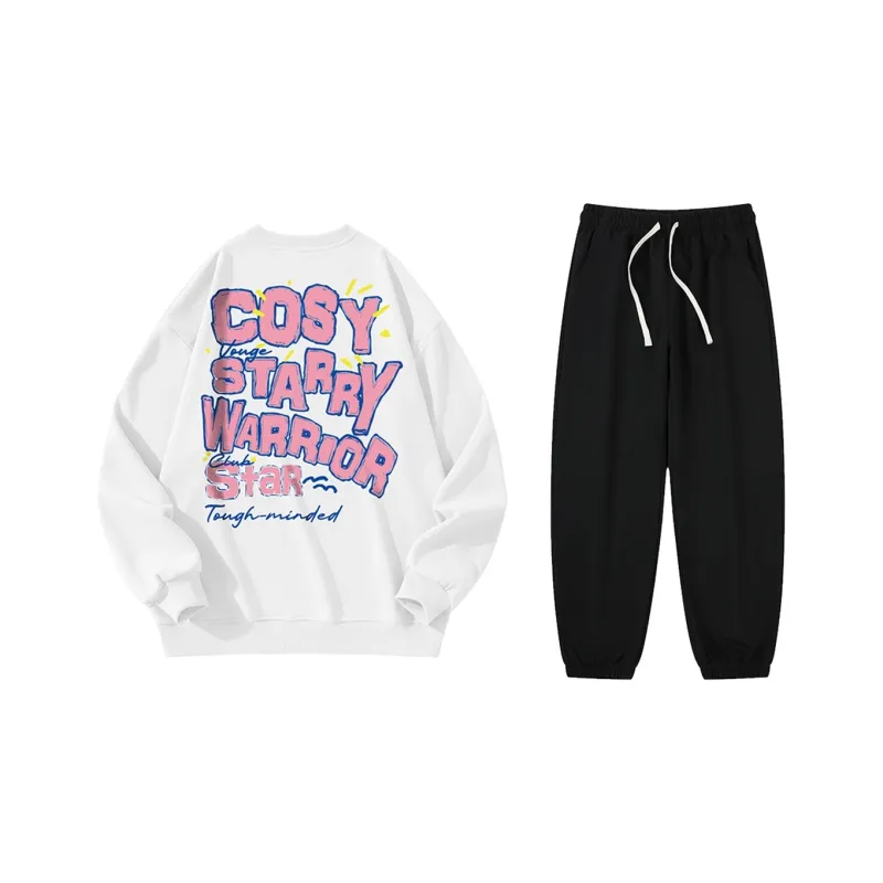 WARRIOR Sweatshirt Sets Unisex-0