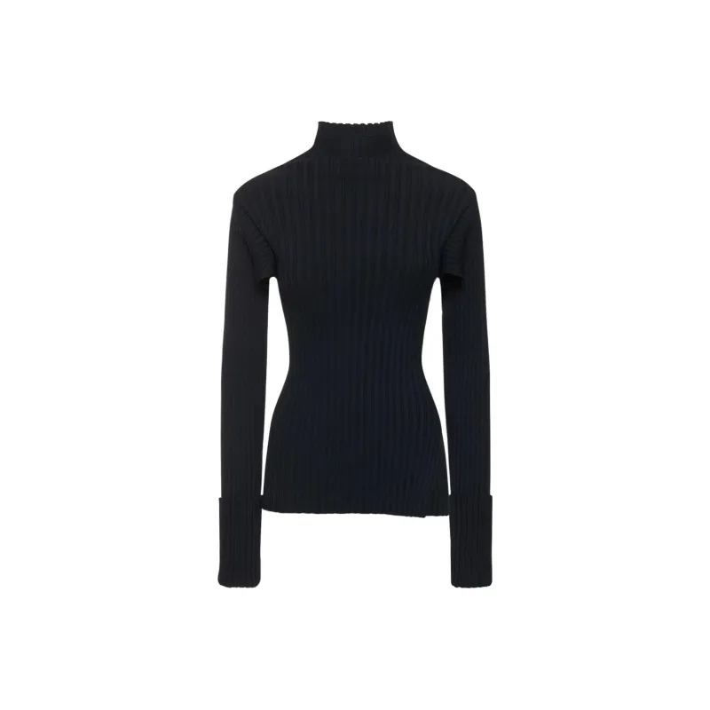 PHILOSOPHY DI LORENZO SERAFINI High Neck Knitted Top-0
