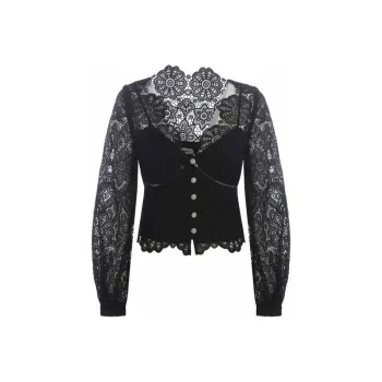 Self portrait Shirts Women's Black