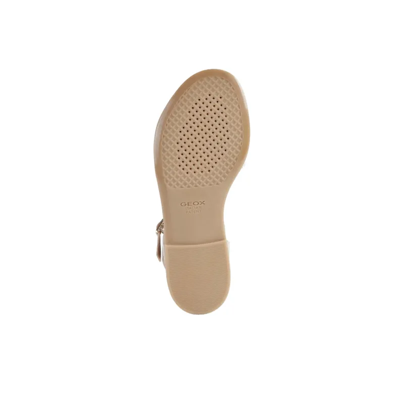GEOX D NAILEEN J One Strap Sandals Women's White-4