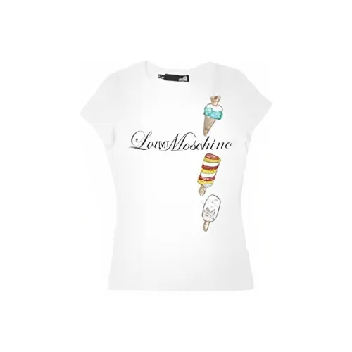 LOVE MOSCHINO T-Shirts Women's White