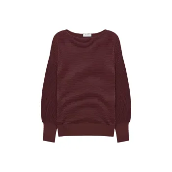 ARITZIA Babaton Orion Sweater Sweater Women's Sumac Burgundy/Patented Burgundy