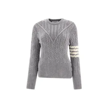 THOM BROWNE· SS22 Sweater Women's Gray