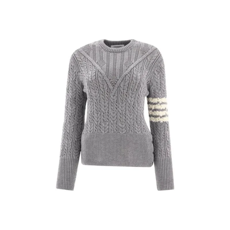 THOM BROWNE· SS22 Sweater Women's Gray-0