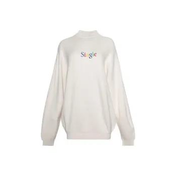 Vetements Single Sweater 'White'