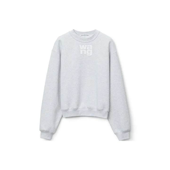 alexander wang Women's Logo Sweatshirt Grey-0