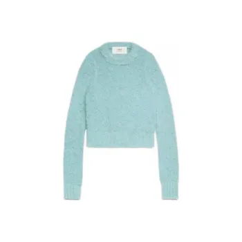 Ami Crewneck Sweater 'Aqua Marine'