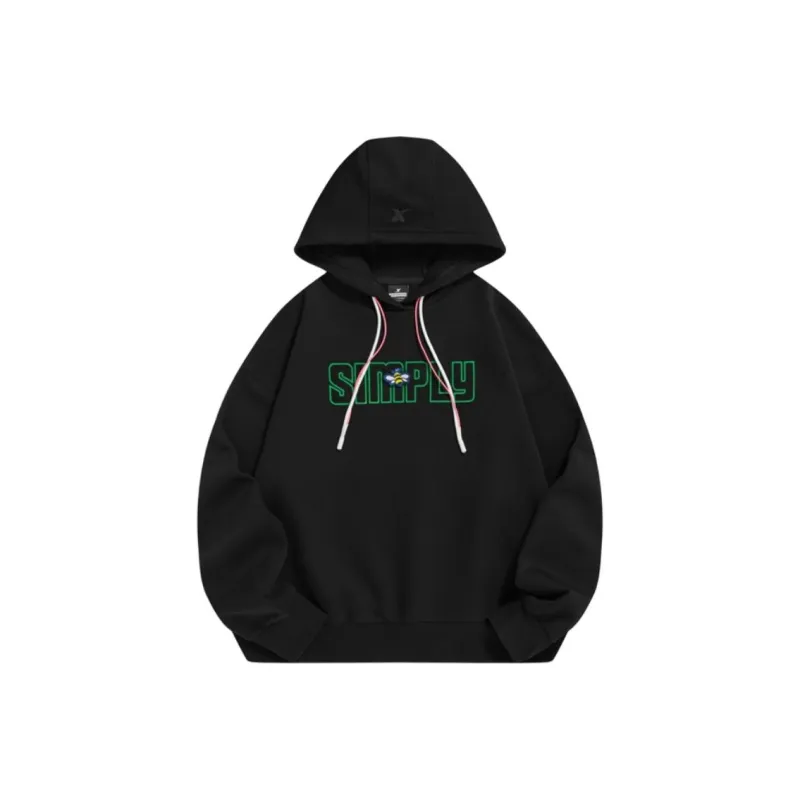 XTEP Vitality Series Sweatshirt Women's Jet Black-0