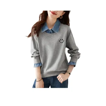 Mo Han Yi Mei Sweatshirt Women's Gray