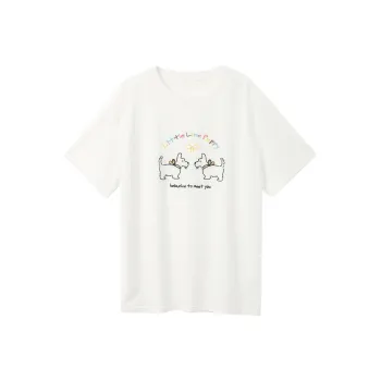 3COLOUR T Shirt Women's Pearl White