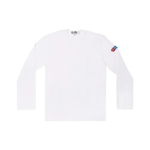 CDG Play T-Shirts Women's White