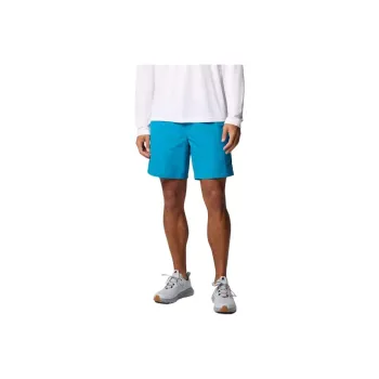 Columbia PFG Backcast 4 Omni-Shade Casual Shorts Men's Blue Echo
