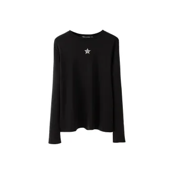 SOON FLOWER T Shirt Women's Black