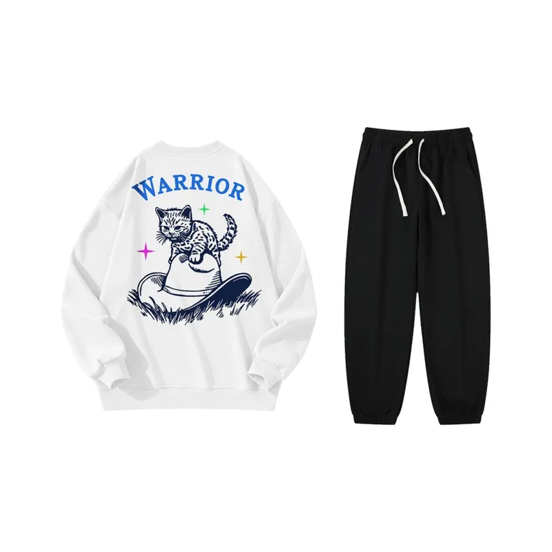 WARRIOR Sweatshirt Sets Unisex-0
