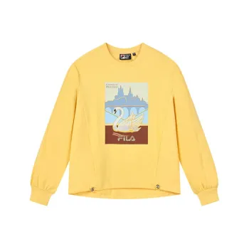 FILA Sweatshirt Women's Light Sunflower Yellow