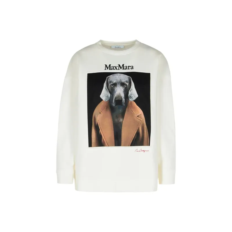 MaxMara Sweatshirt Women's White-0