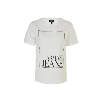 ARMANI JEANS T Shirts Women's White