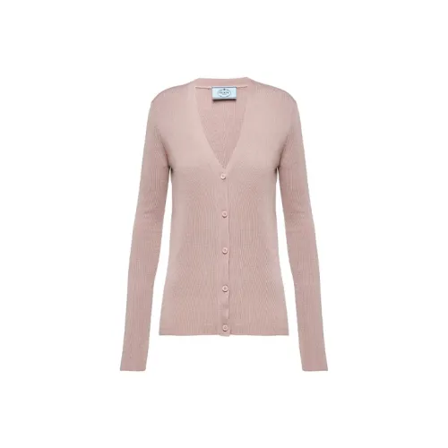PRADA Cashmere Sweaters Women's Nude