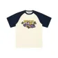 Apricot/Navy Blue